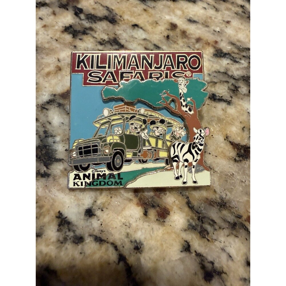 WDW - Kilimanjaro Safaris Expedition - Mickey, Minnie and Goofy Disney Pin 63448